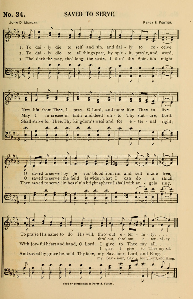 Consecrated Hymns page 33