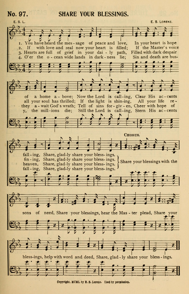 Consecrated Hymns page 83