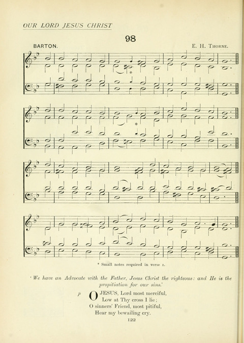 The Church Hymnary page 122