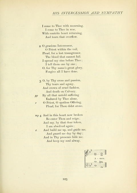 The Church Hymnary page 123