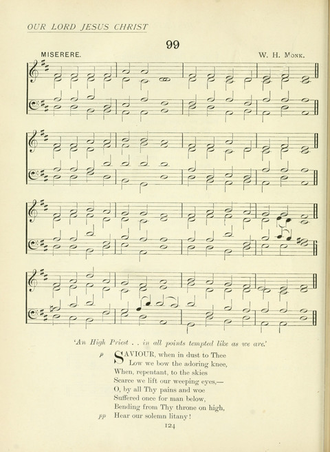 The Church Hymnary page 124