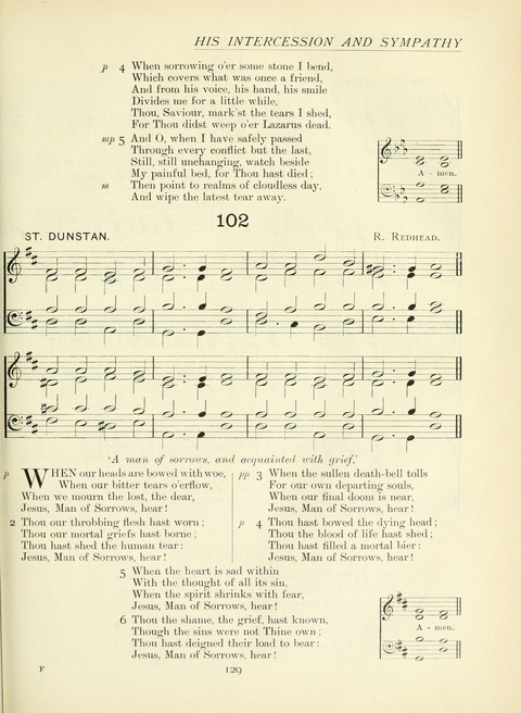 The Church Hymnary page 129