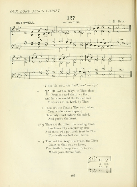 The Church Hymnary page 168