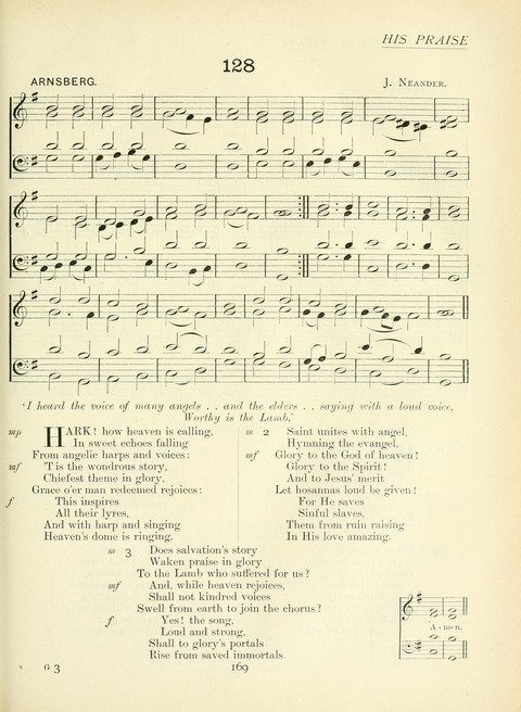 The Church Hymnary page 169