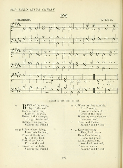 The Church Hymnary page 170