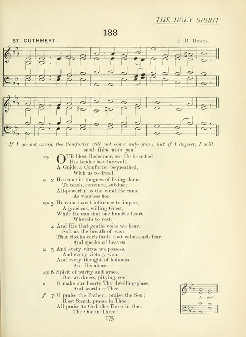 The Church Hymnary page 175