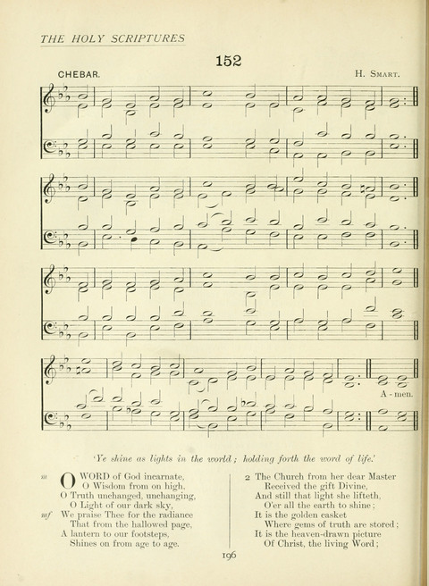 The Church Hymnary page 196