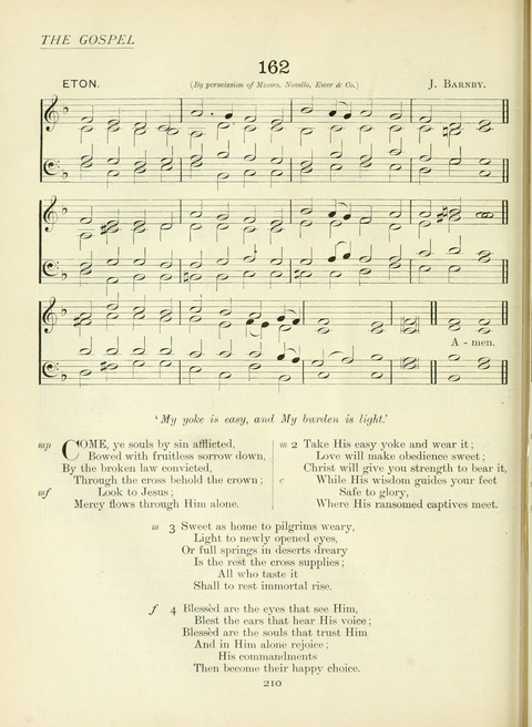 The Church Hymnary page 210