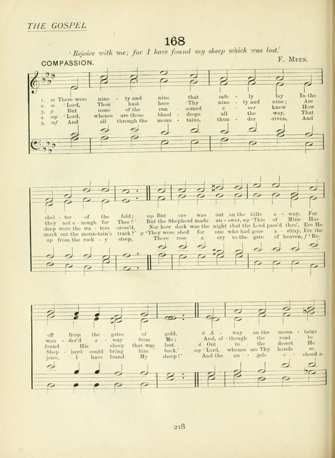 The Church Hymnary page 218