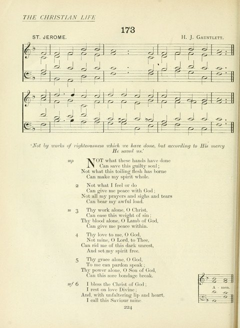 The Church Hymnary page 224