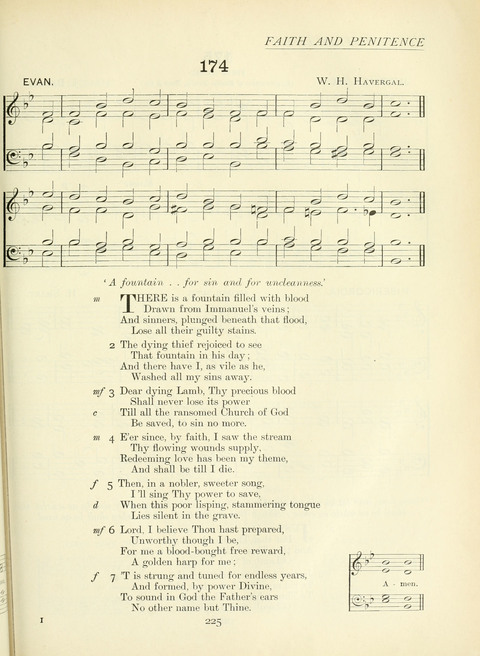 The Church Hymnary page 225