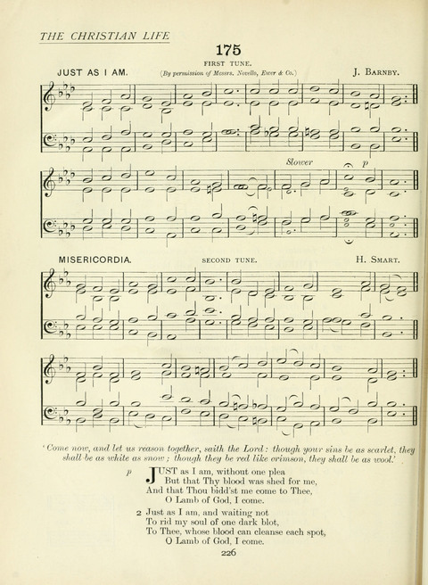 The Church Hymnary page 226