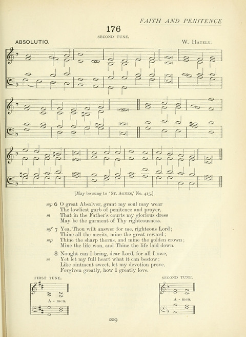 The Church Hymnary page 229