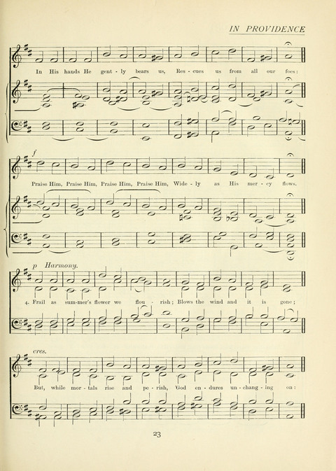 The Church Hymnary page 23