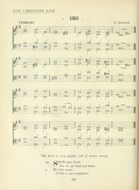 The Church Hymnary page 234