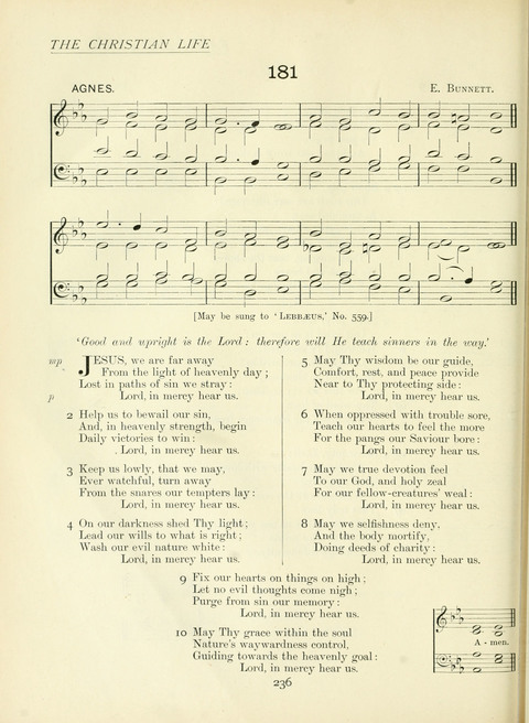 The Church Hymnary page 236