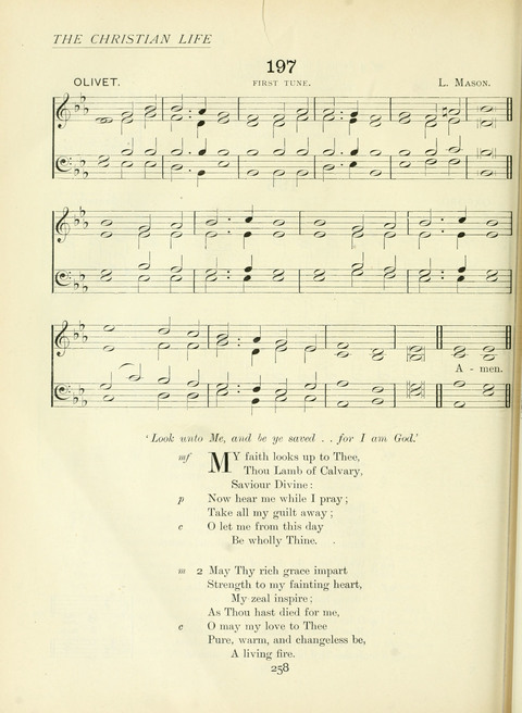 The Church Hymnary page 258