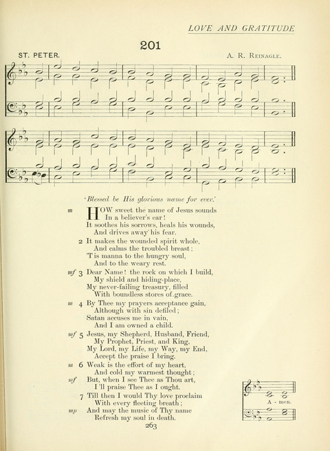 The Church Hymnary page 263