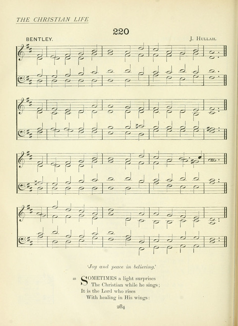 The Church Hymnary page 284