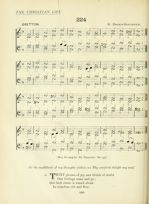 The Church Hymnary page 290