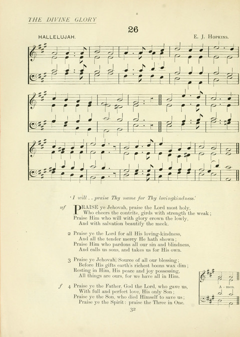 The Church Hymnary page 32