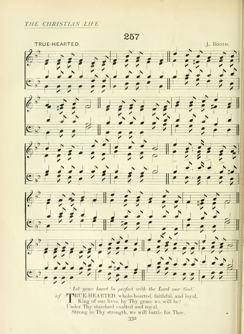 The Church Hymnary page 332