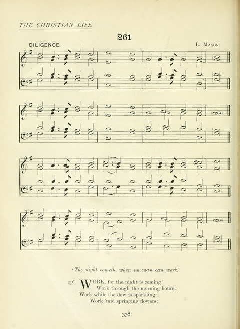 The Church Hymnary page 338