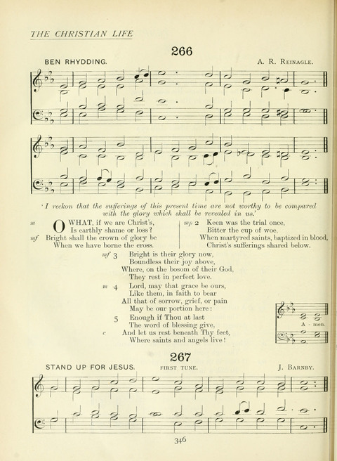 The Church Hymnary page 346