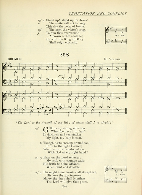 The Church Hymnary page 349