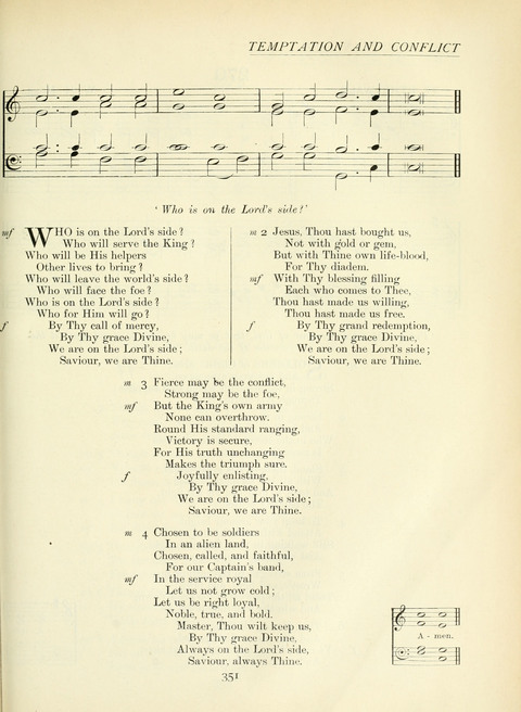 The Church Hymnary page 351