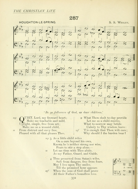 The Church Hymnary page 372