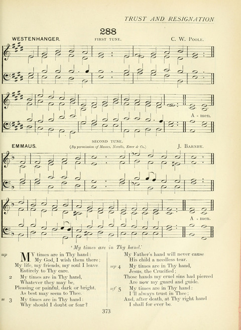 The Church Hymnary page 373