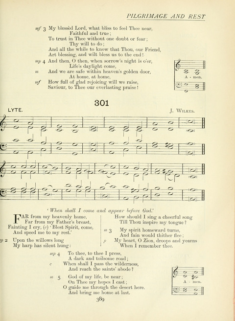 The Church Hymnary page 389