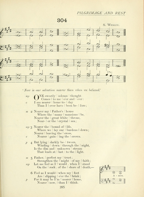 The Church Hymnary page 395