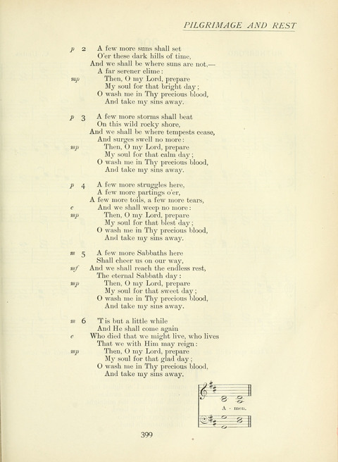 The Church Hymnary page 399