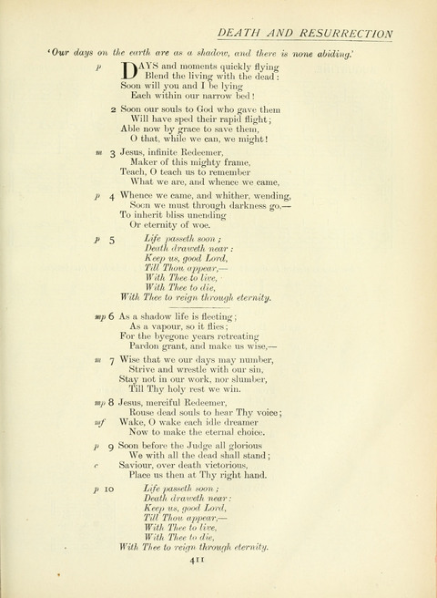 The Church Hymnary page 411