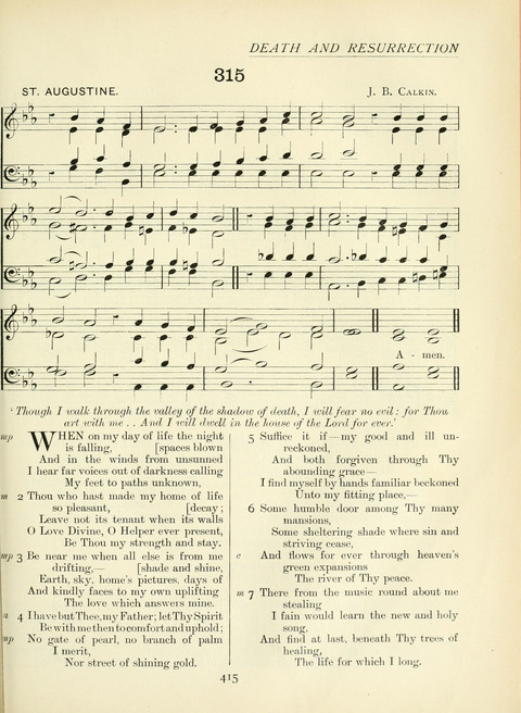 The Church Hymnary page 415