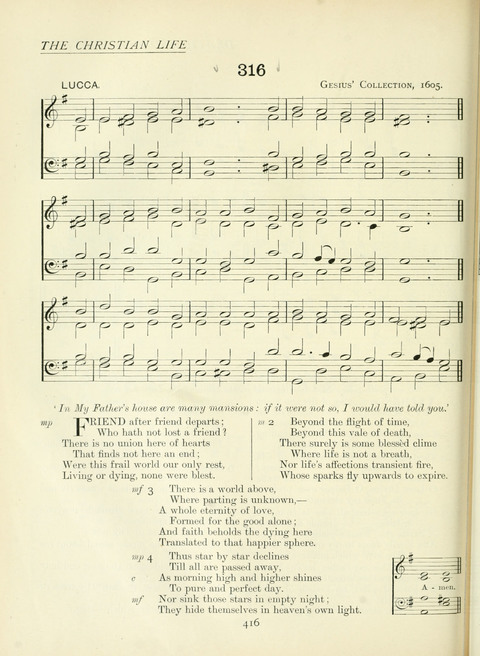 The Church Hymnary page 416