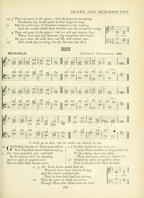 The Church Hymnary page 423