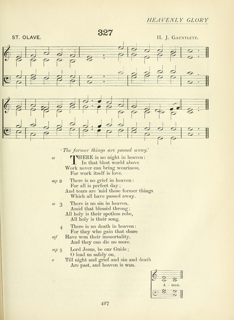 The Church Hymnary page 427