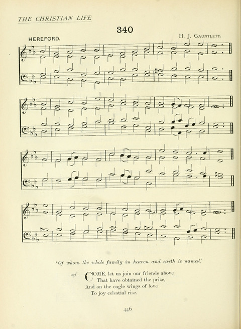 The Church Hymnary page 446