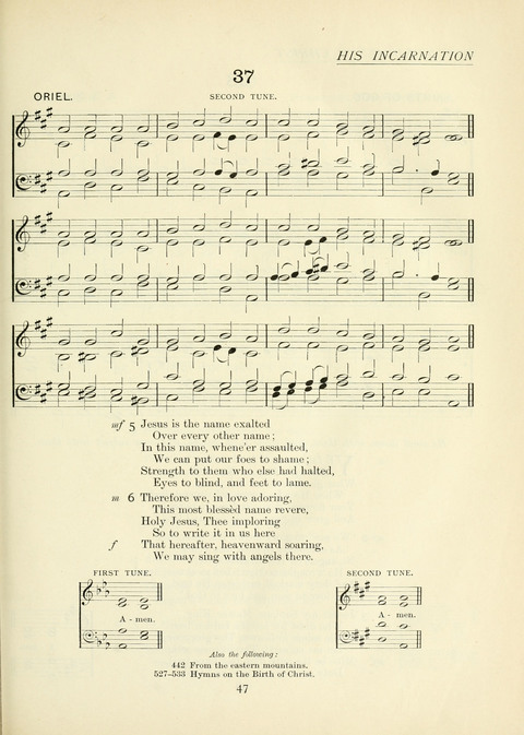 The Church Hymnary page 47