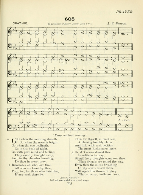 The Church Hymnary page 765