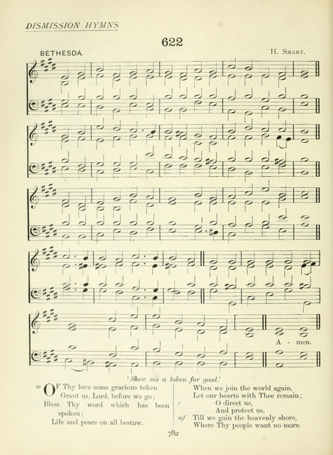 The Church Hymnary page 782