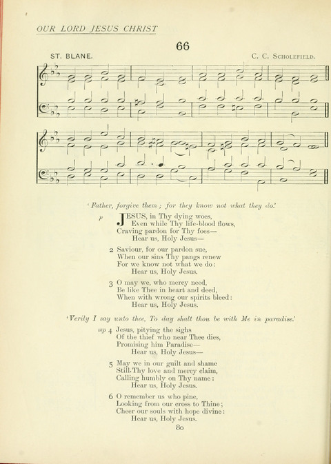 The Church Hymnary page 80