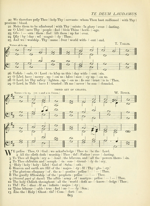 The Church Hymnary page 803