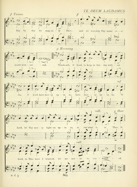 The Church Hymnary page 809