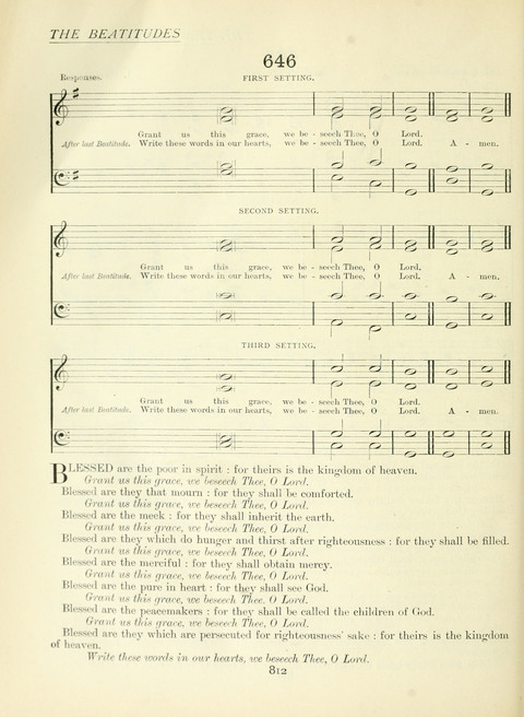 The Church Hymnary page 812