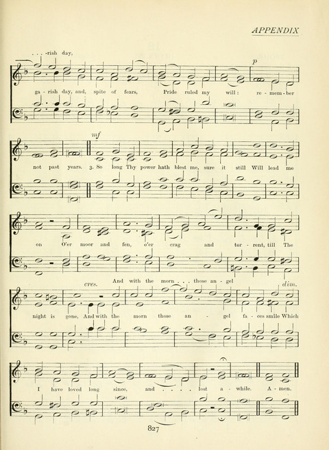 The Church Hymnary page 827