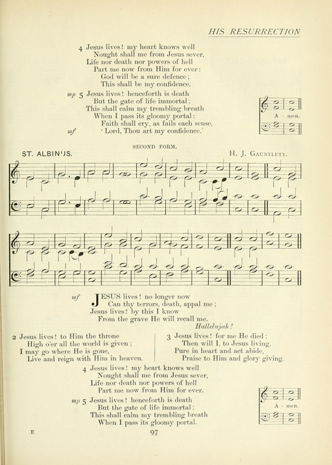 The Church Hymnary page 97